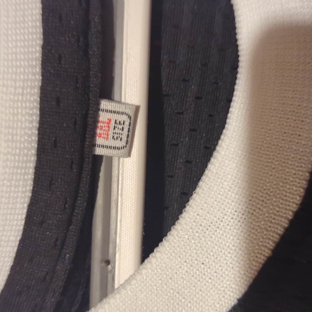 Above The Rim(1994) Birdie Black and White Sleeveless Tournament Jersey - Picture 2 of 3